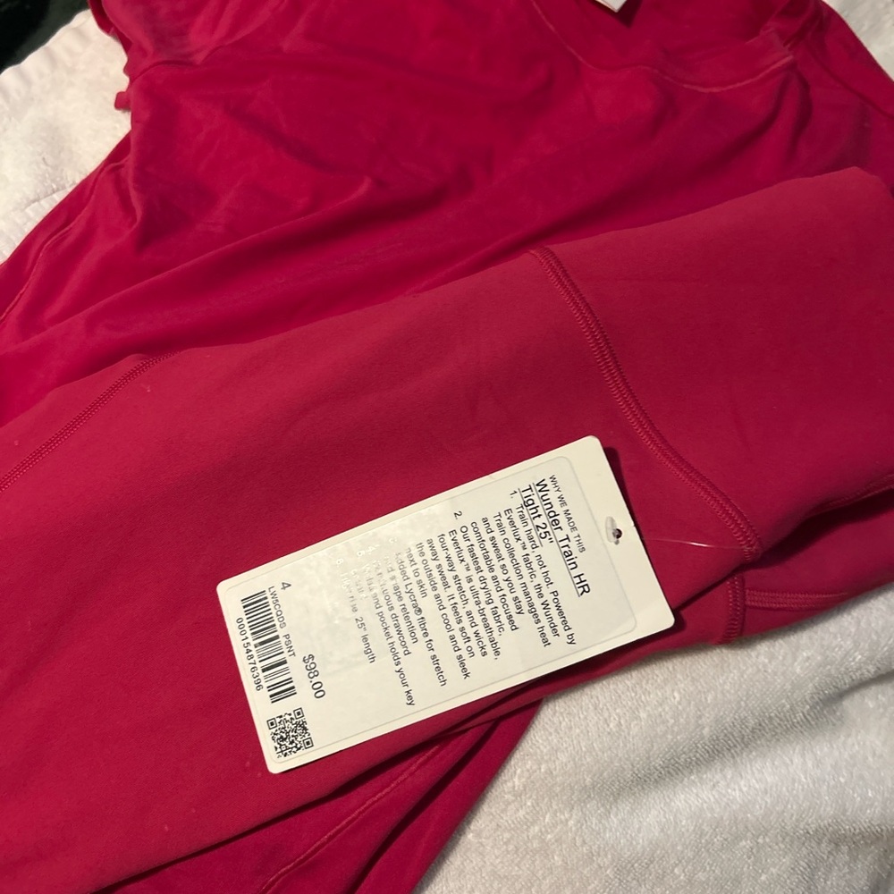 Vibrant pink Lululemon outfit